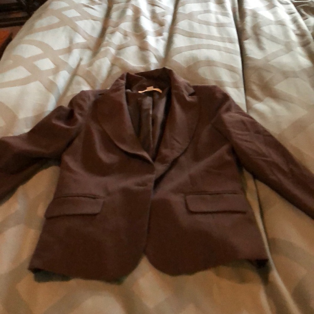 New York and company brown pant suit